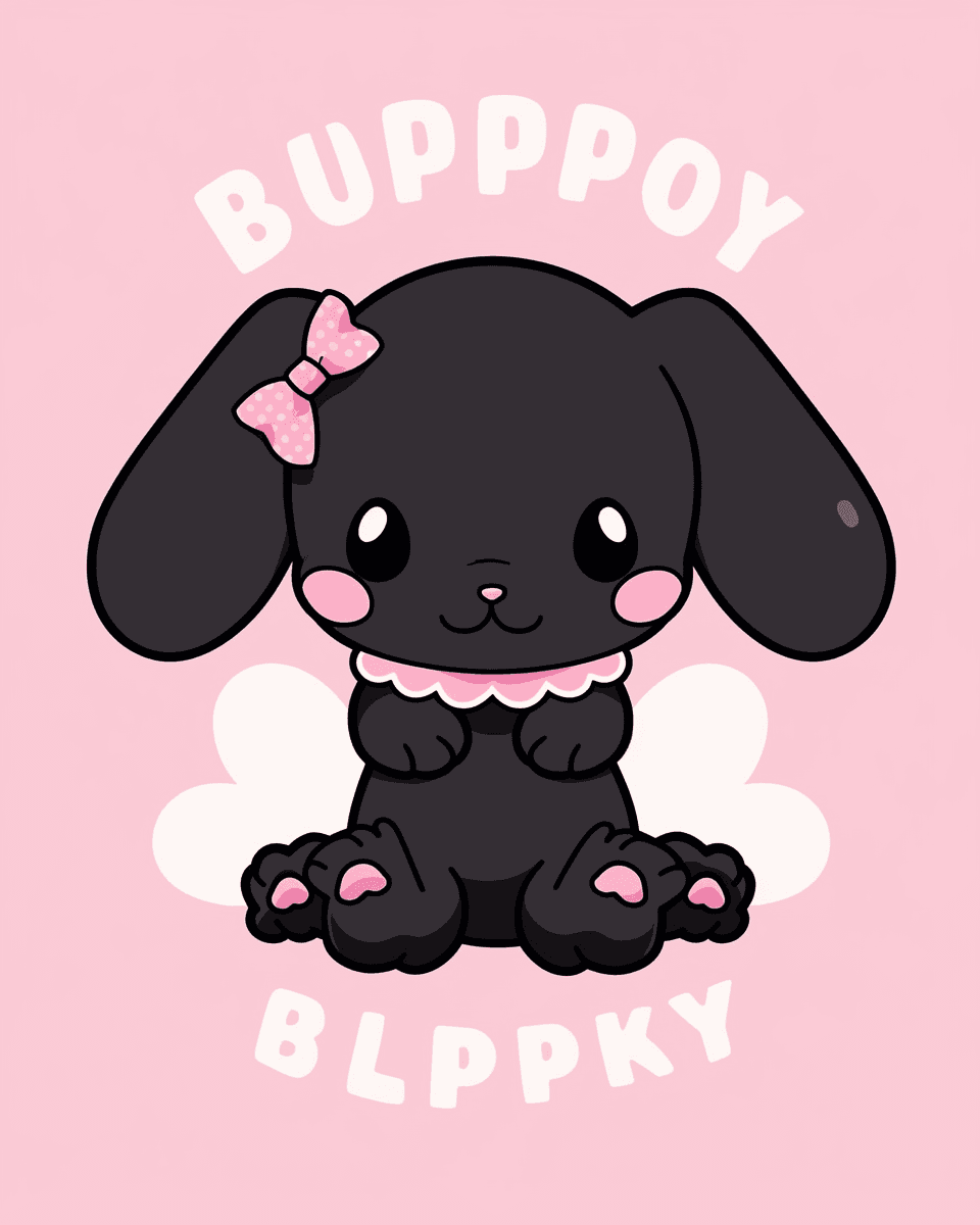Bunny Track original repeating artwork