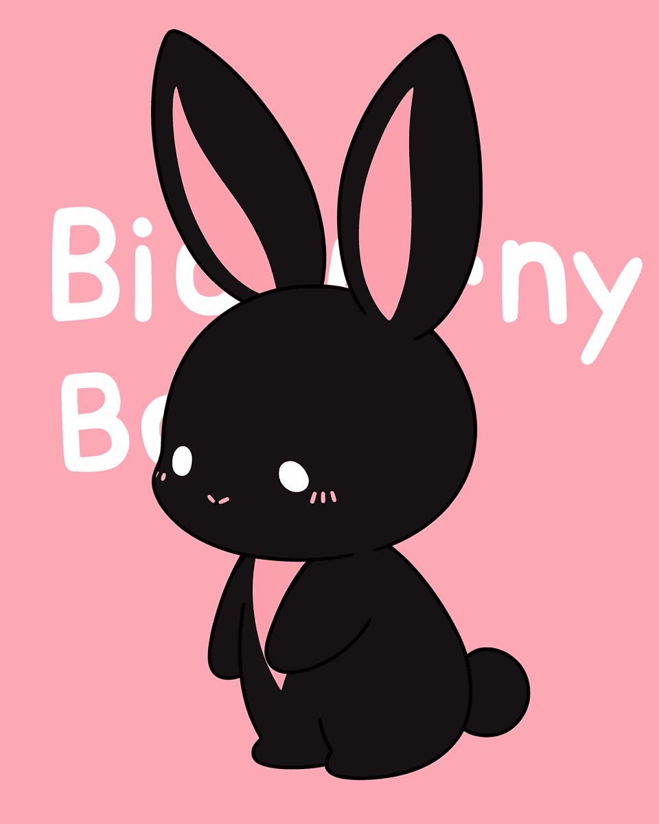 Bunny Tune original repeating artwork