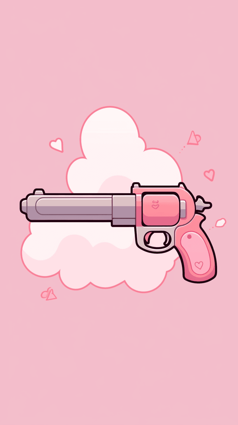 Pink Pistol Gang original repeating artwork