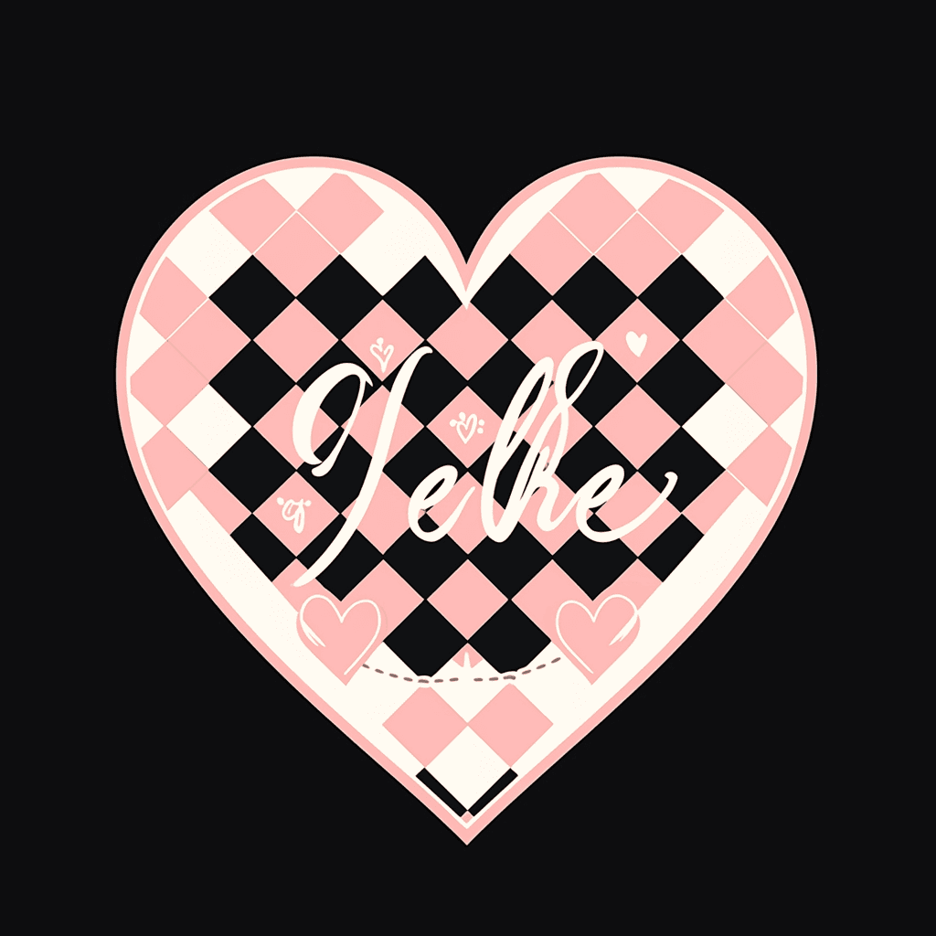 Heart 129 original repeating artwork