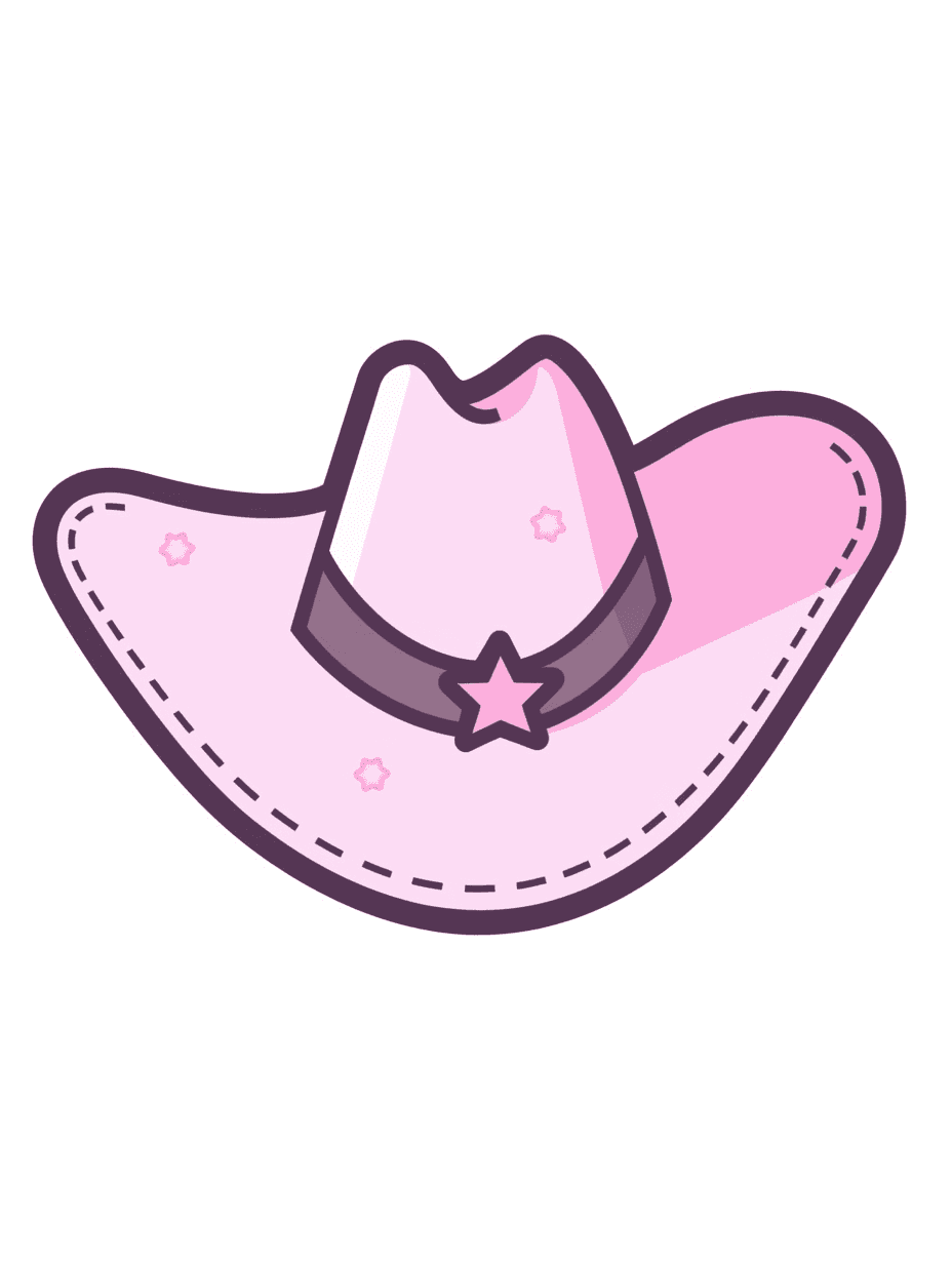 Hat original repeating artwork