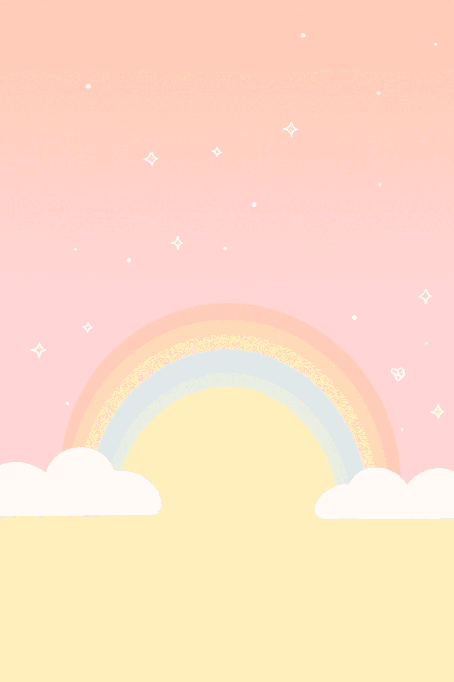 Rainbow Rhythm original repeating artwork