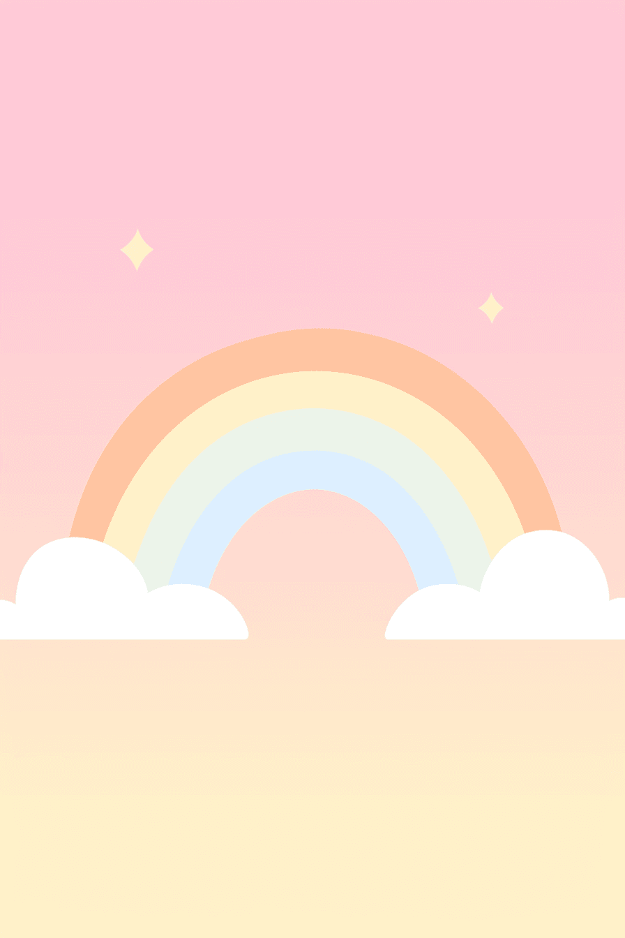 Rainbow Uptown original repeating artwork