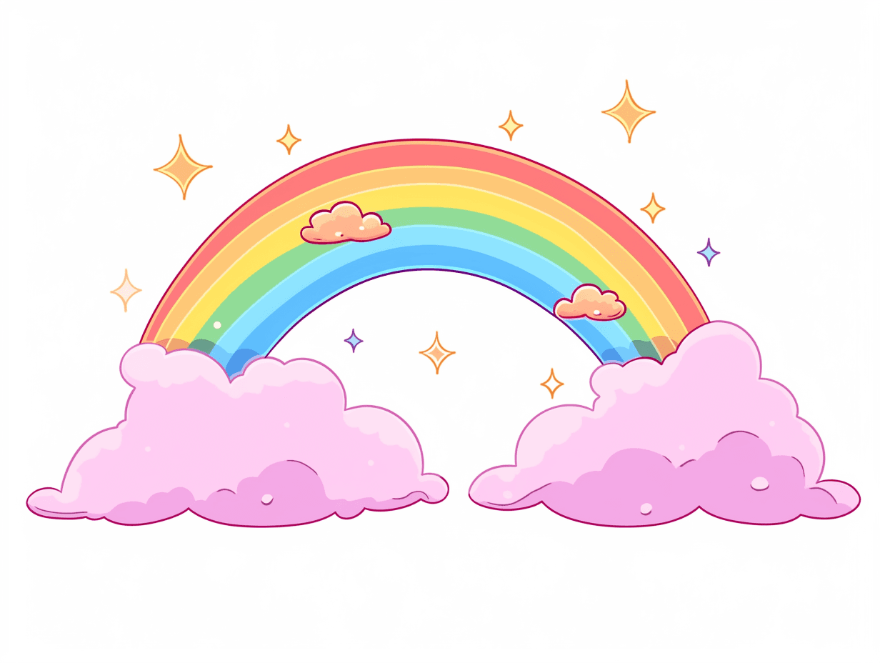 Rainbow 072 original repeating artwork
