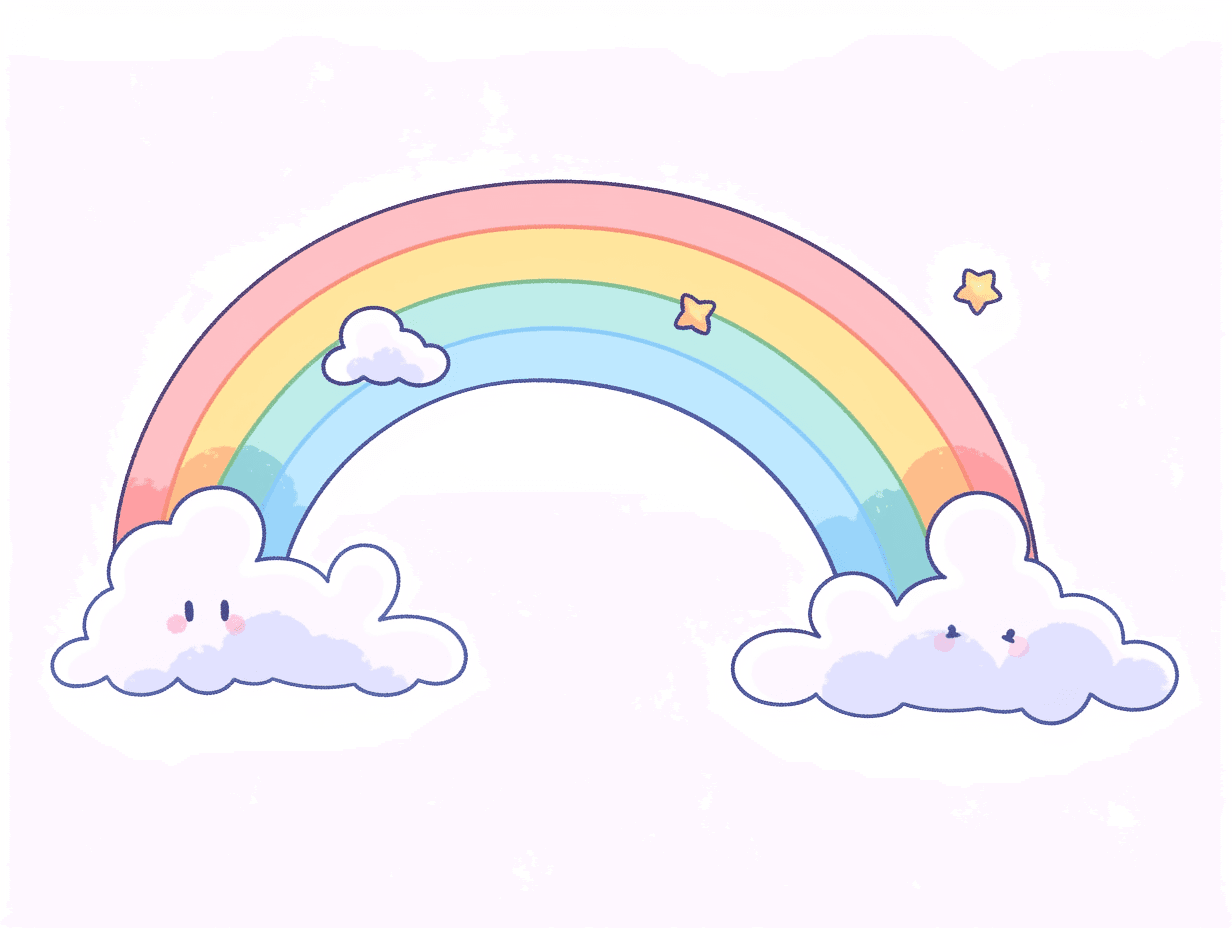 Rainbow 049 original repeating artwork