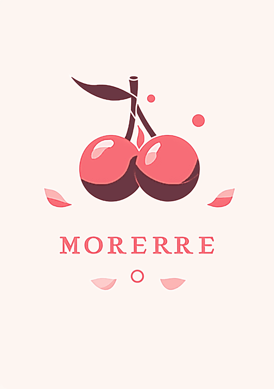 Cherry Session original repeating artwork
