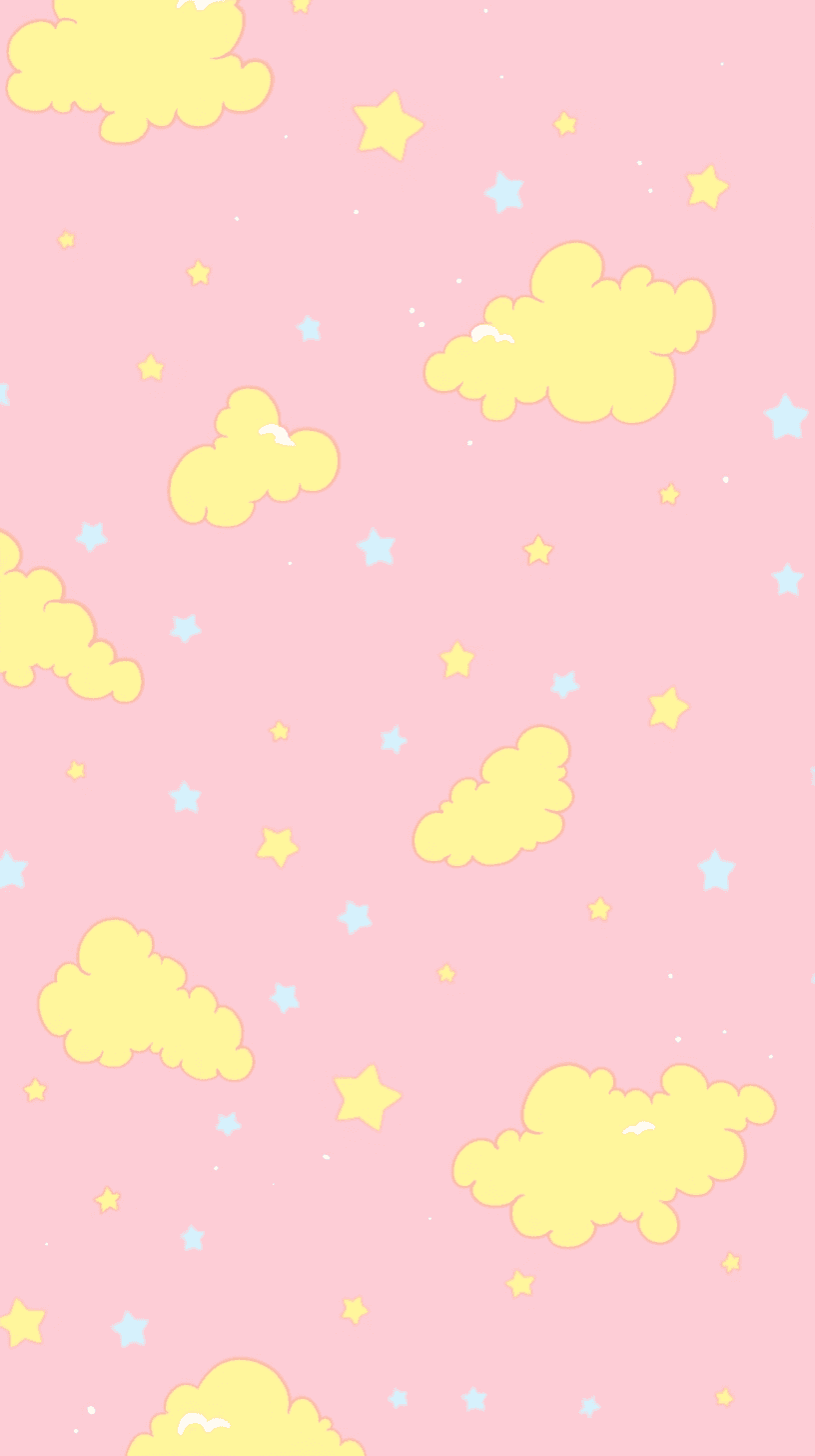 Cloud Shine On original repeating artwork