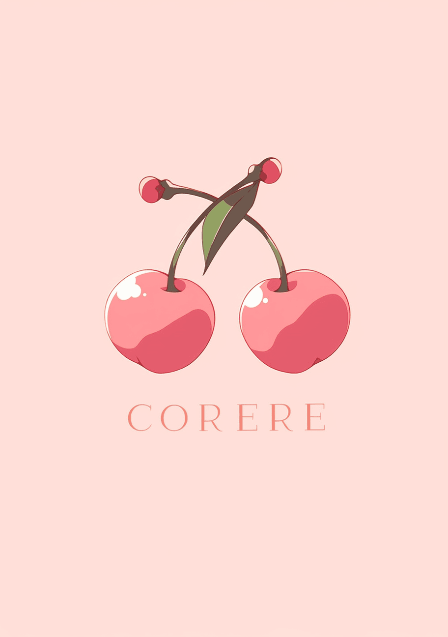 Cherry Rush original repeating artwork