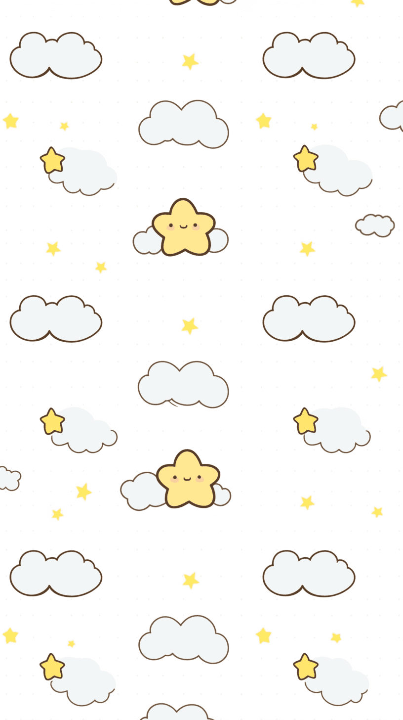 Cloud Carnival original repeating artwork