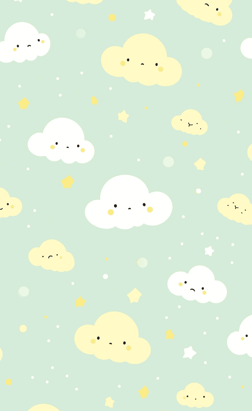 Cloud Rise original repeating artwork