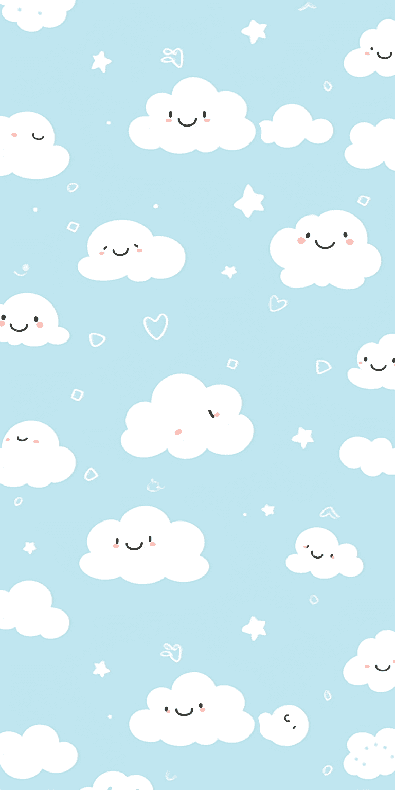 Cloud Wander original repeating artwork