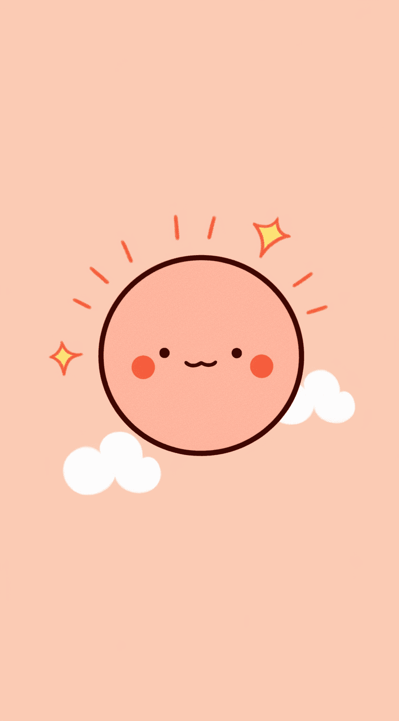 Sun Morning original repeating artwork