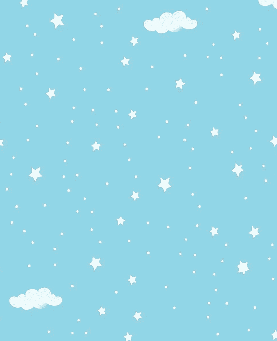Cute Cloud Flip original repeating artwork