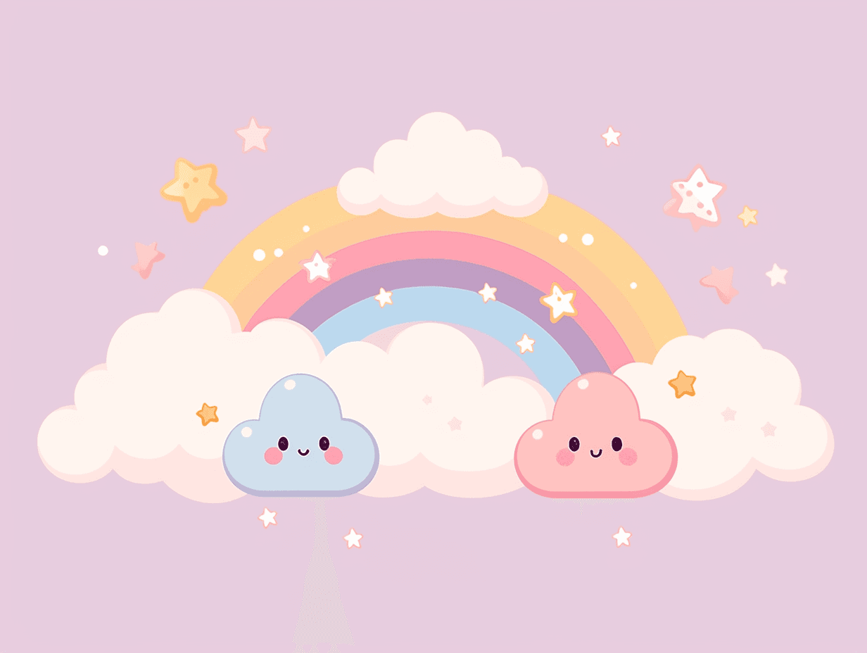 Cloud Golden original repeating artwork