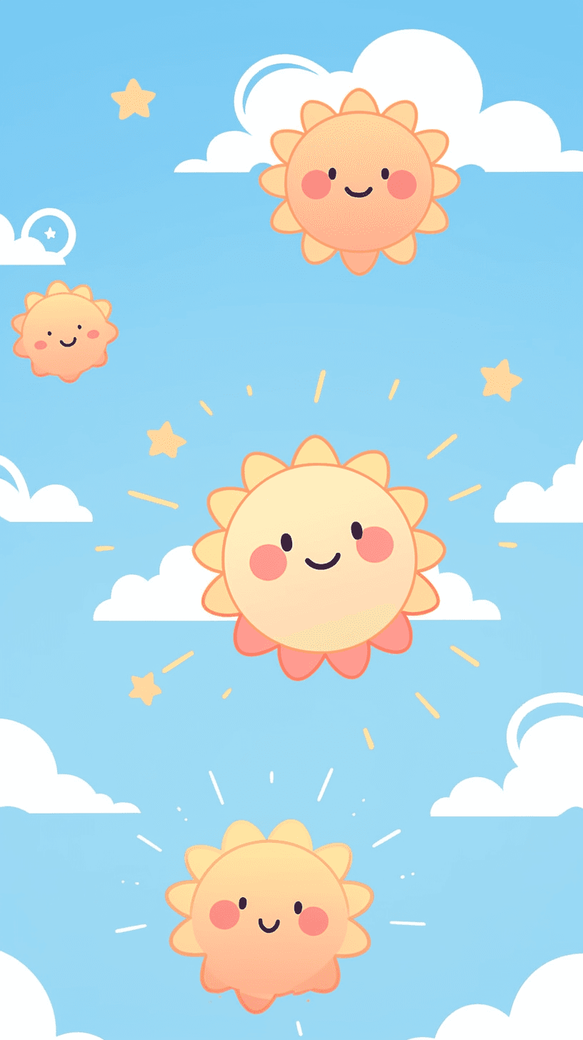 Sun Press original repeating artwork