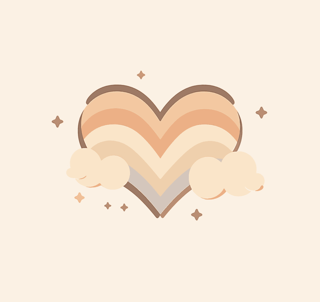 Heart Road original repeating artwork