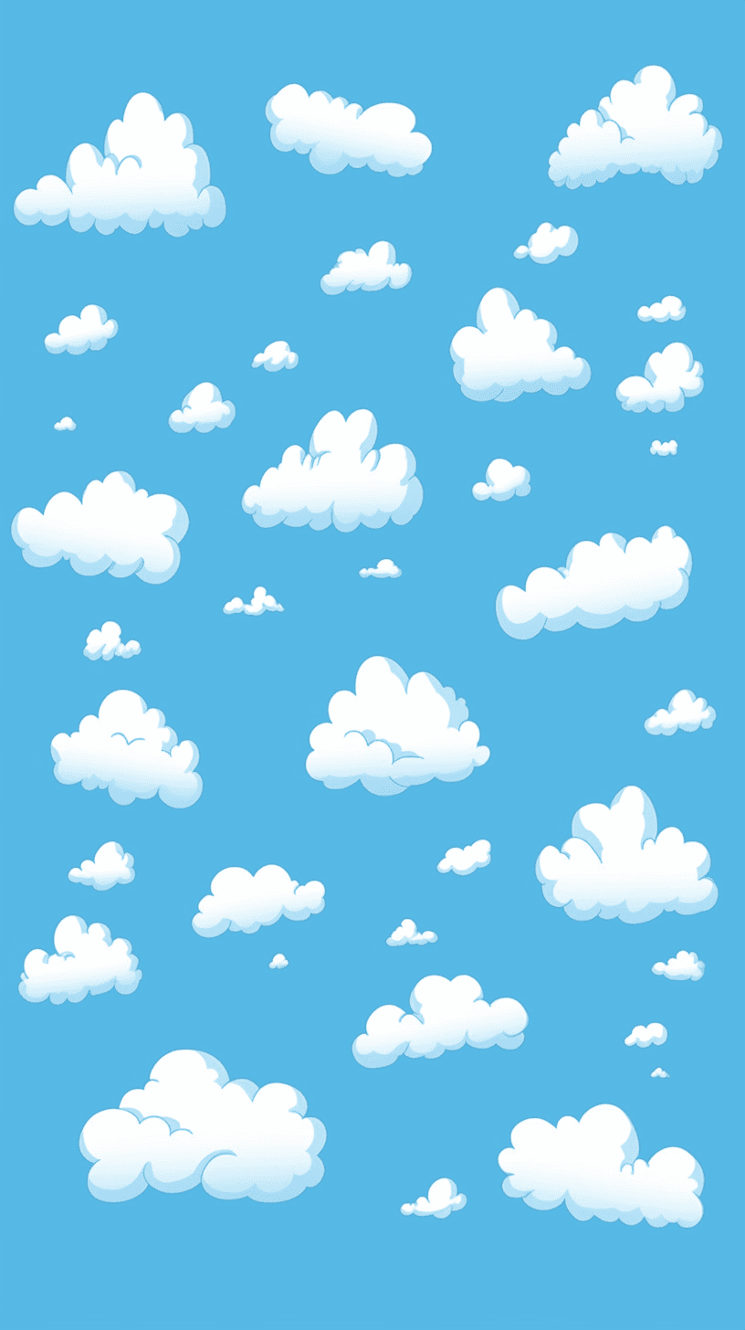 Cute Cloud Collective original repeating artwork