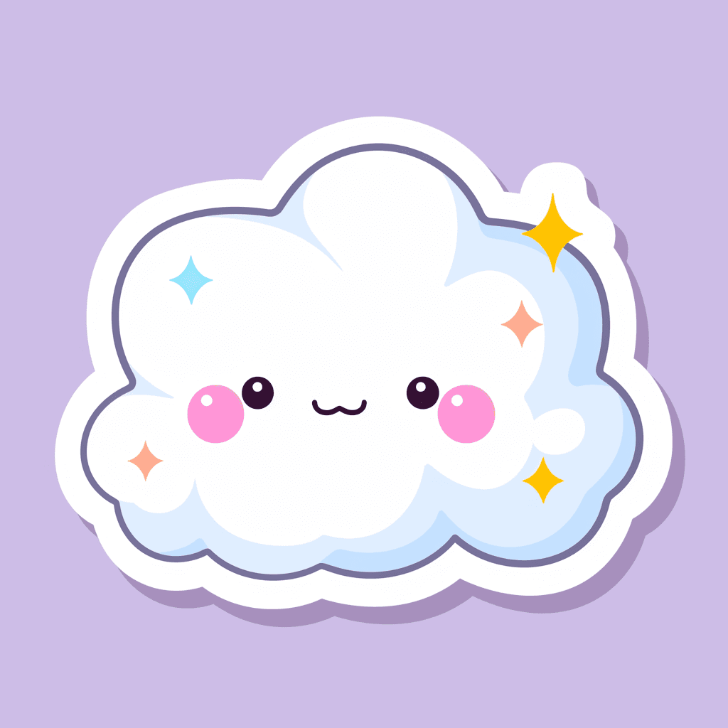 Cloud Echo original repeating artwork