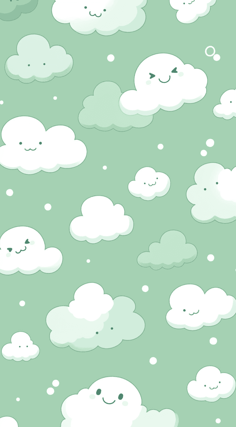 Cloud Groove original repeating artwork