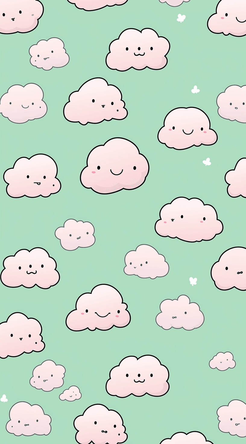 Cloud 244 original repeating artwork