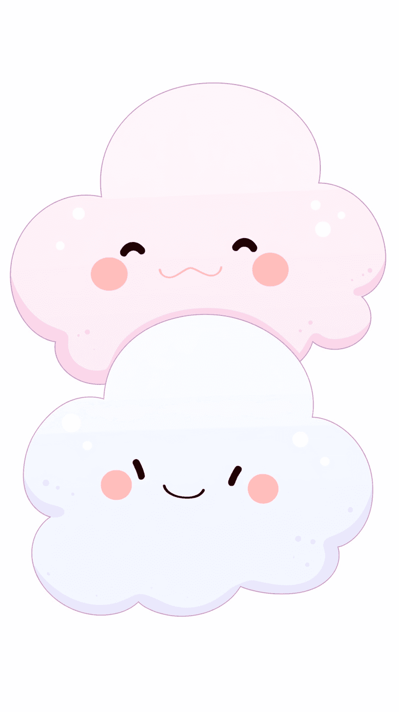 Cartoon Cloud 007 original repeating artwork