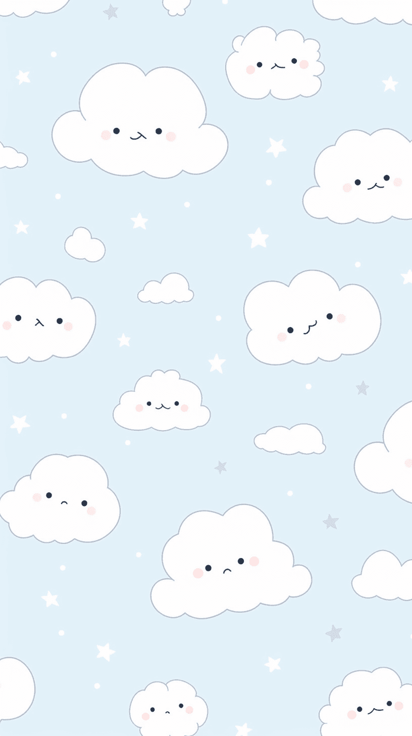 Cloud Blast original repeating artwork