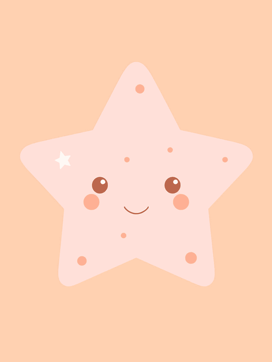Cartoon Star Shade original repeating artwork