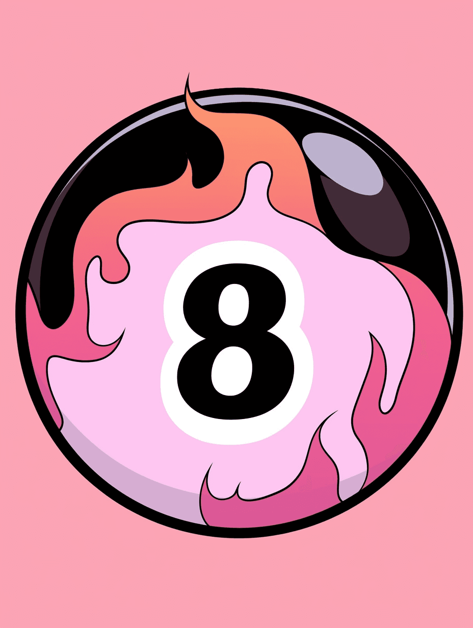 Eight Ball Club original repeating artwork