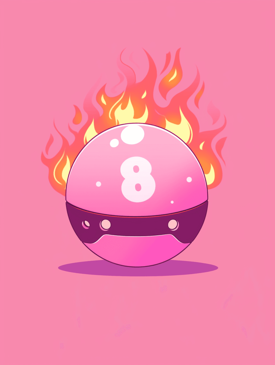 Eight Ball Crew original repeating artwork