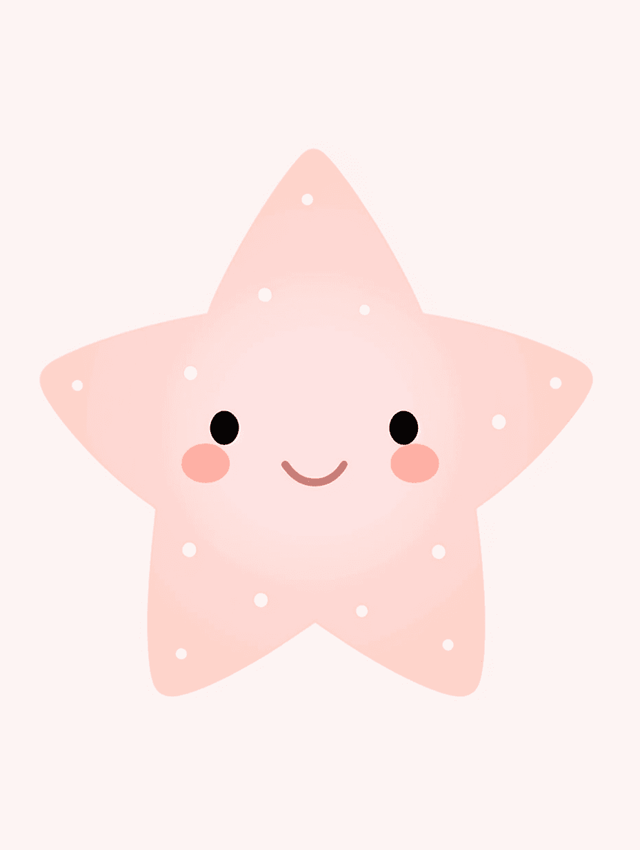 Cartoon Star Hue original repeating artwork