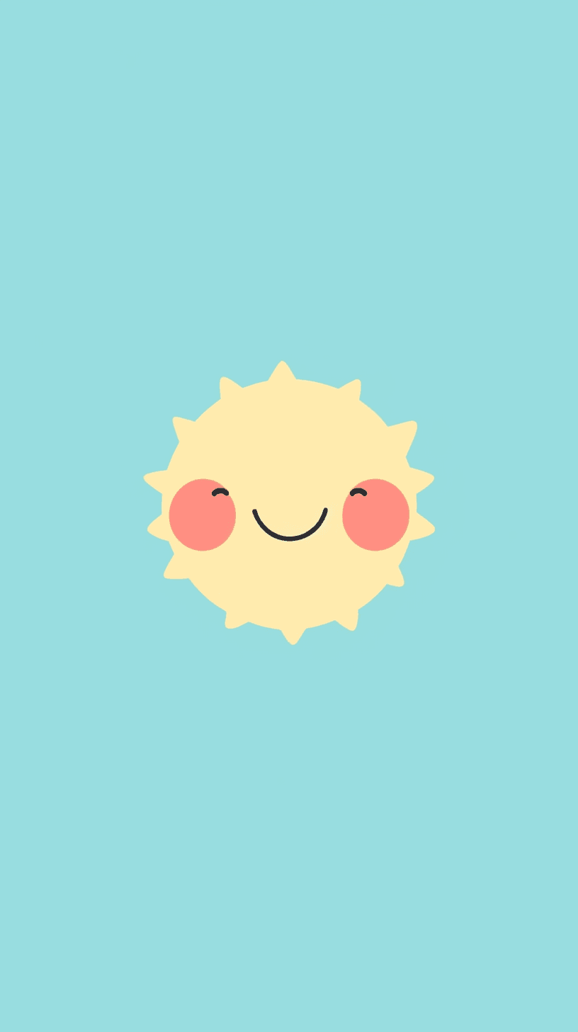 Sun Series original repeating artwork