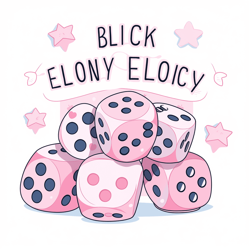 Dice original repeating artwork