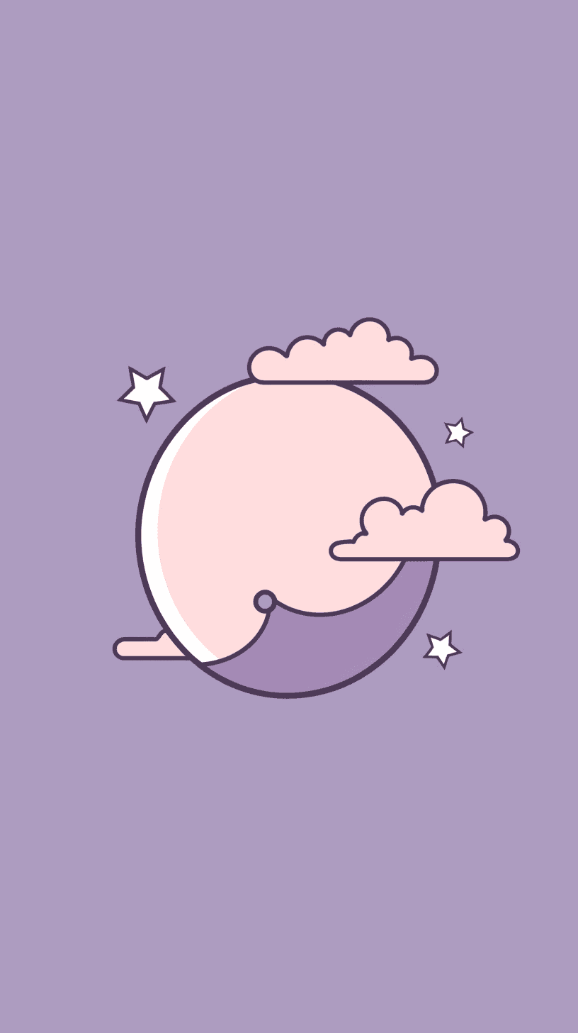 Moon Zoom original repeating artwork