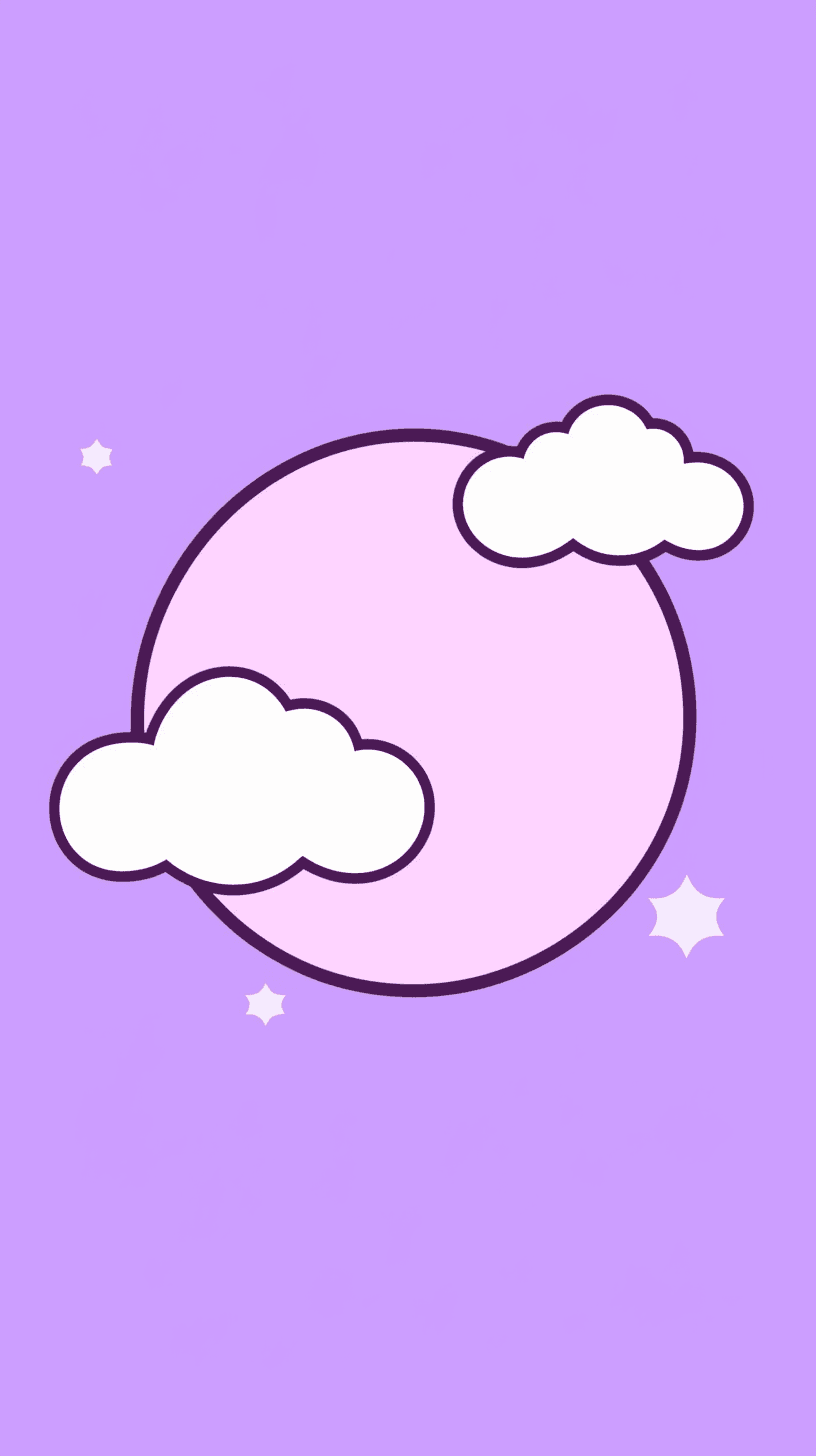 Moon Spin original repeating artwork