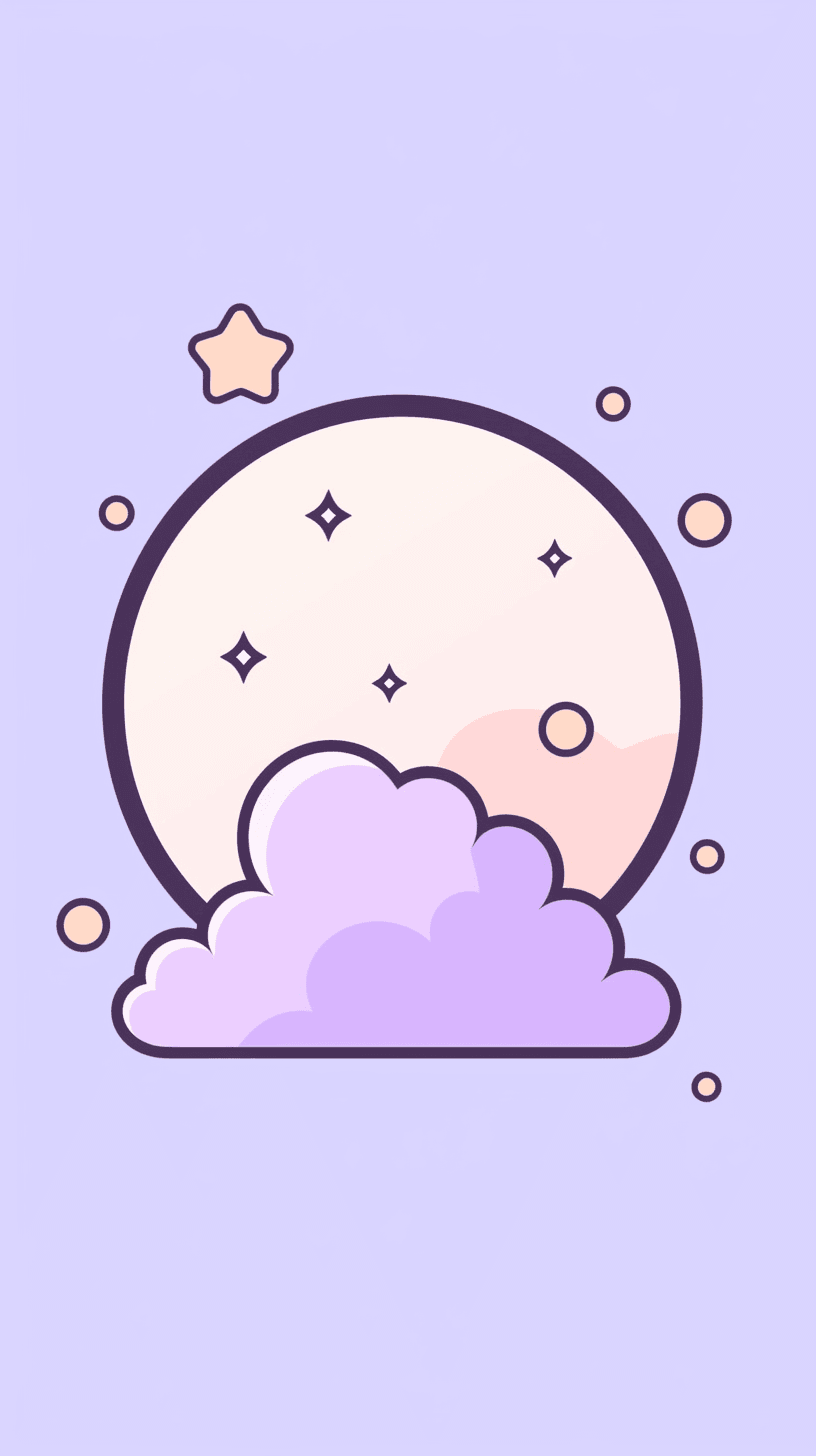Moon Echo original repeating artwork
