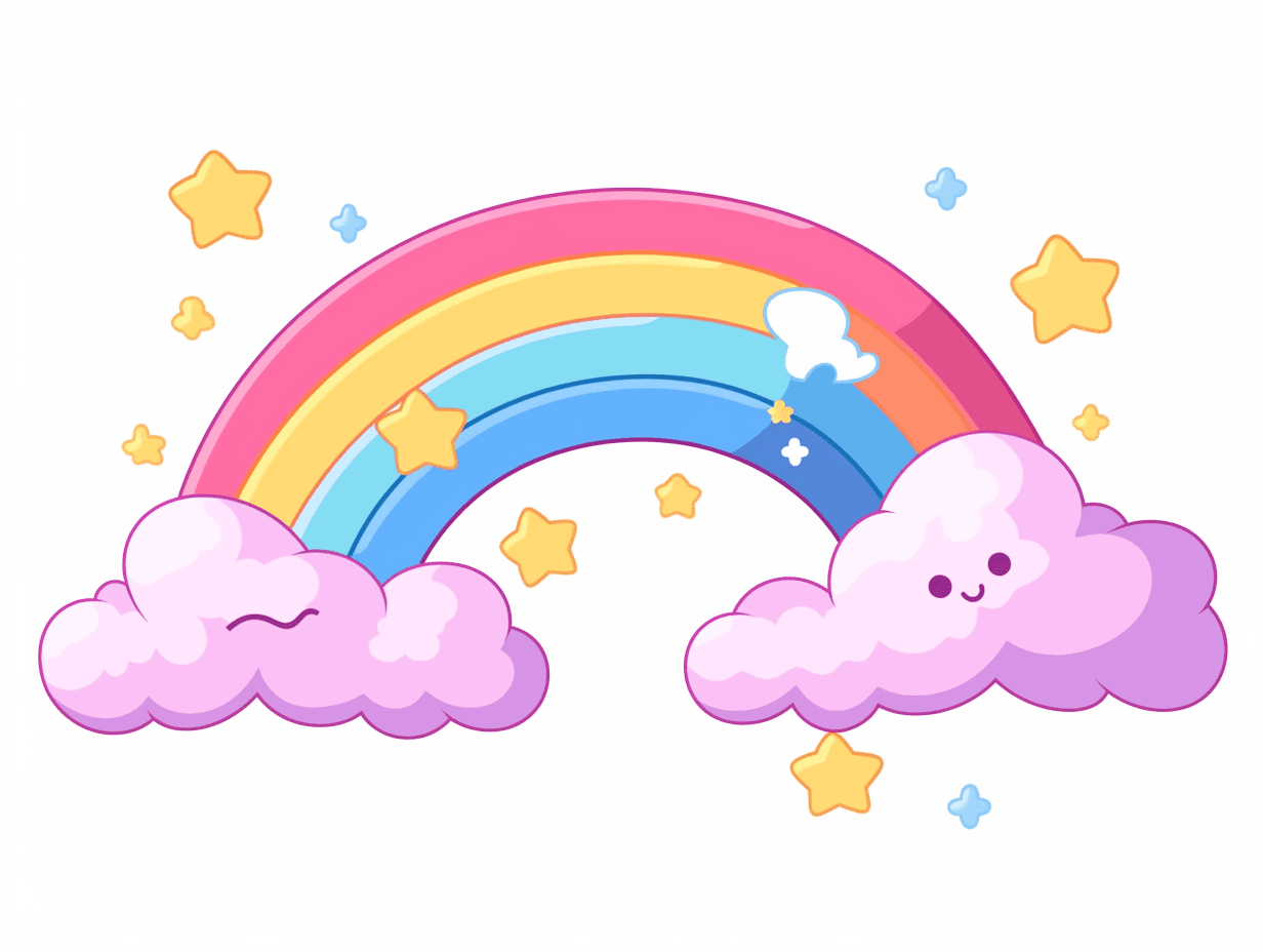 Cloud Dash original repeating artwork