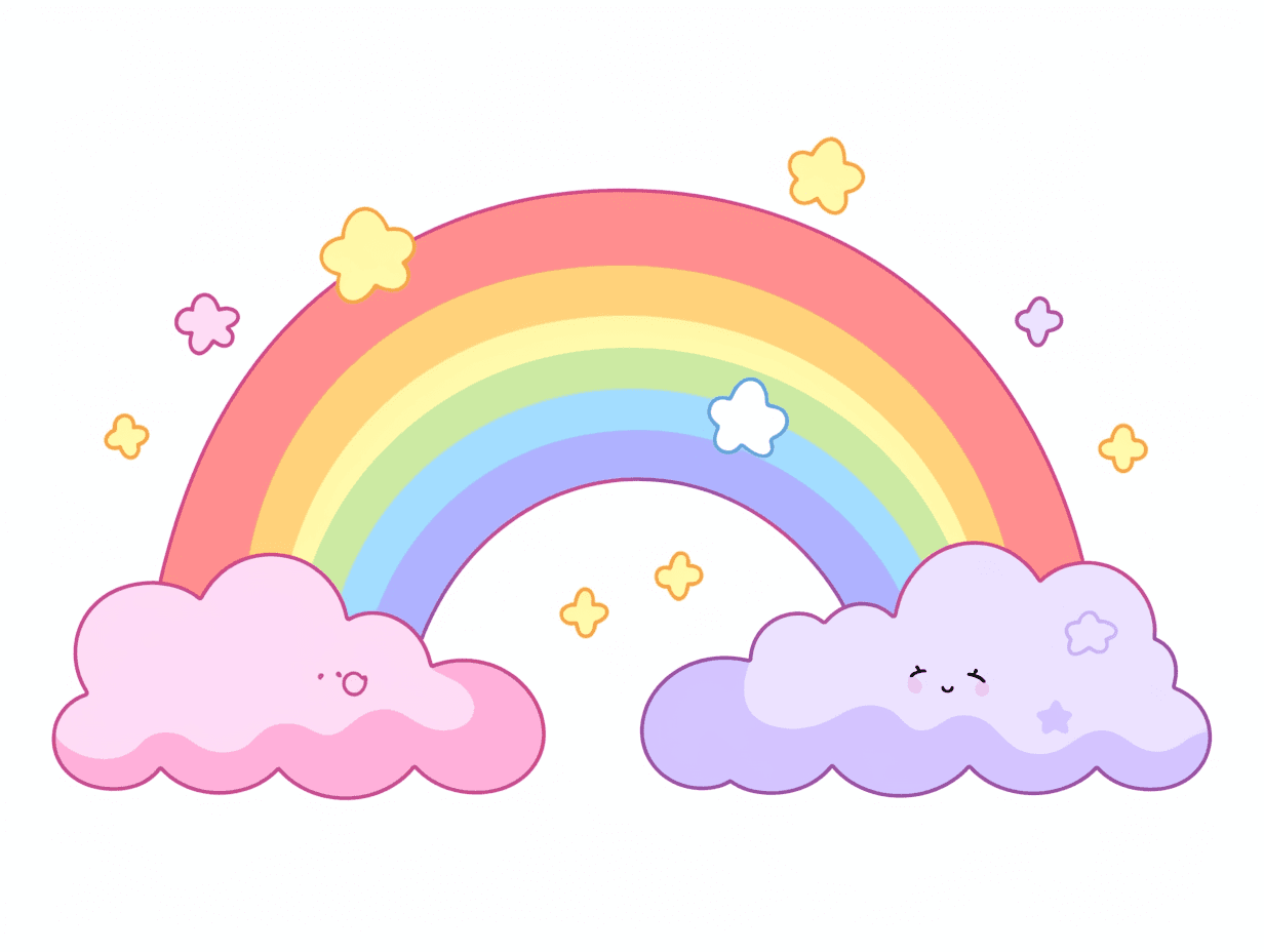 Cloud Route original repeating artwork