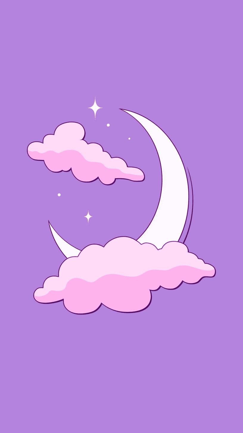 Moon Club original repeating artwork