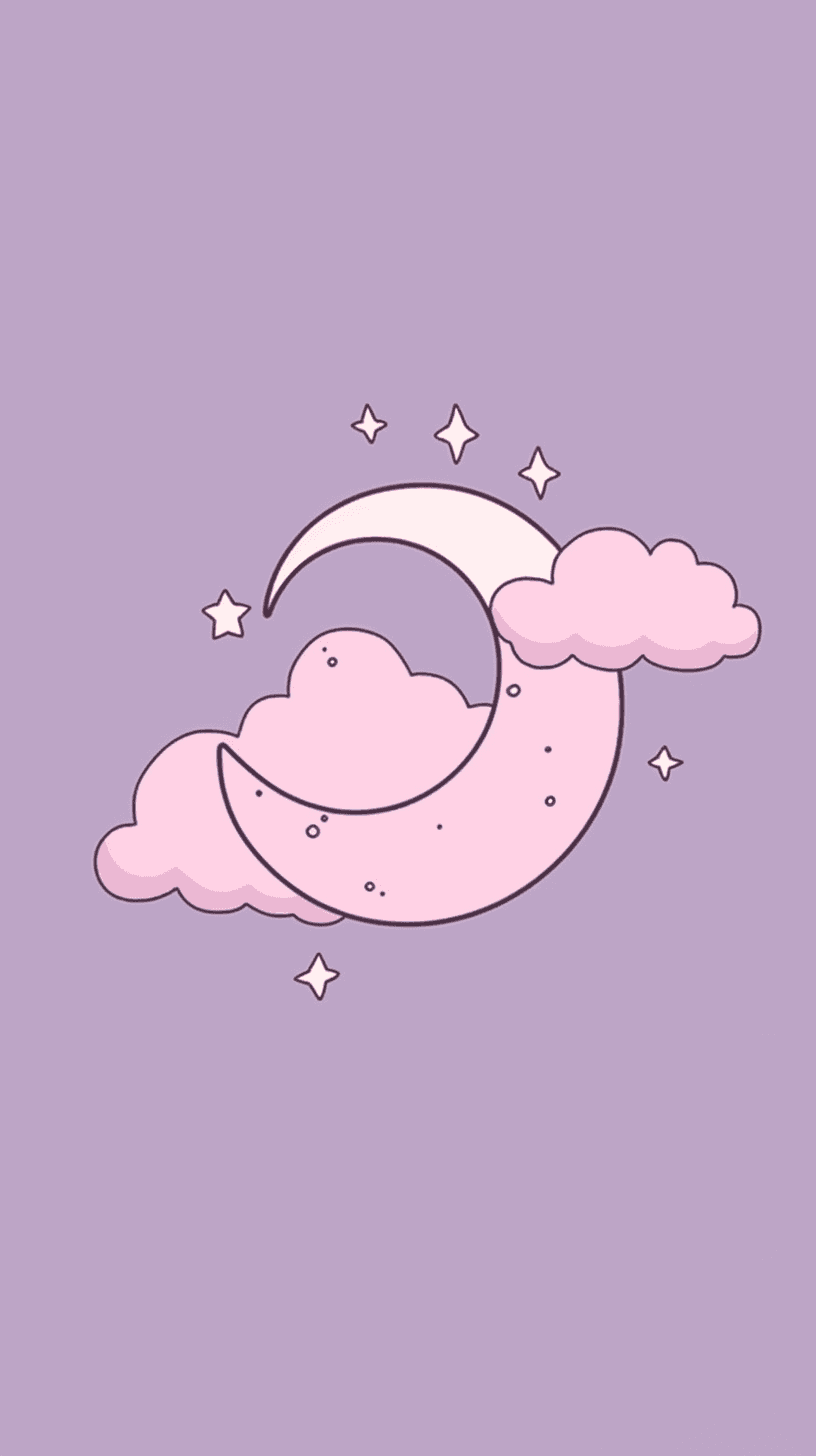 Moon Burst original repeating artwork
