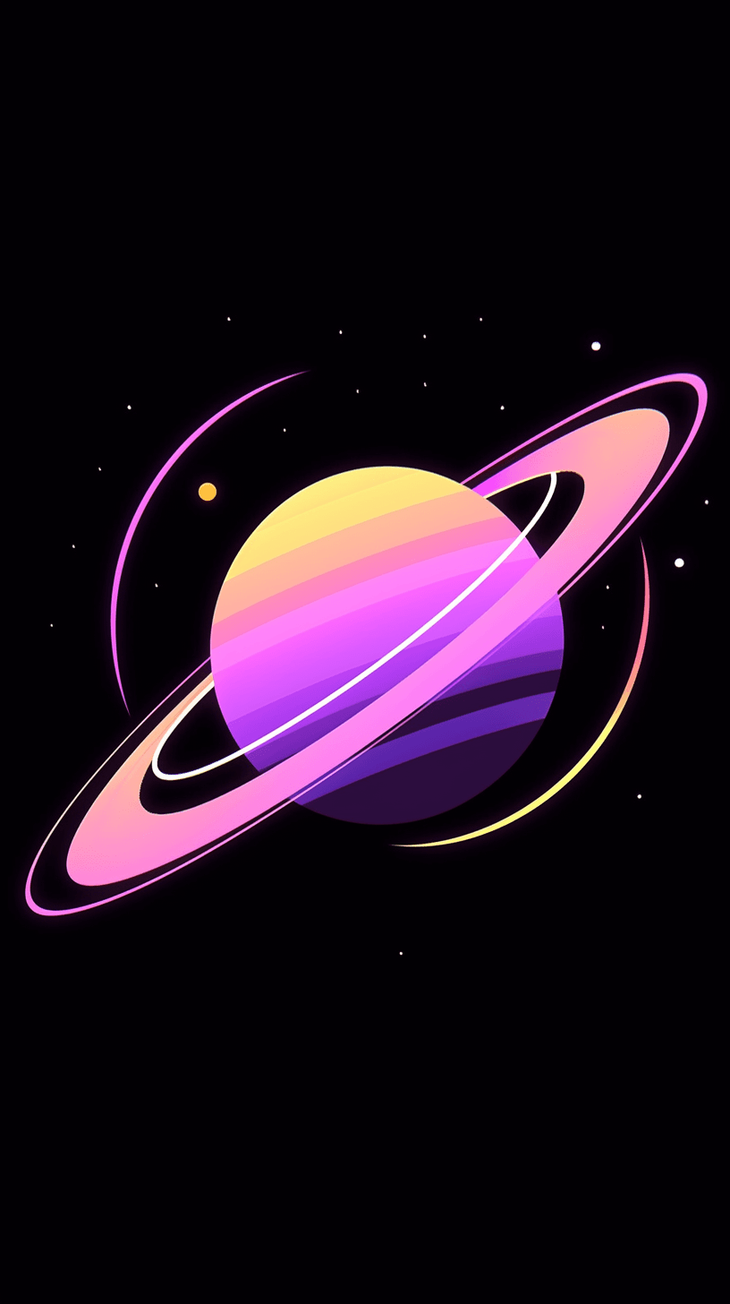 Planet Flow original repeating artwork
