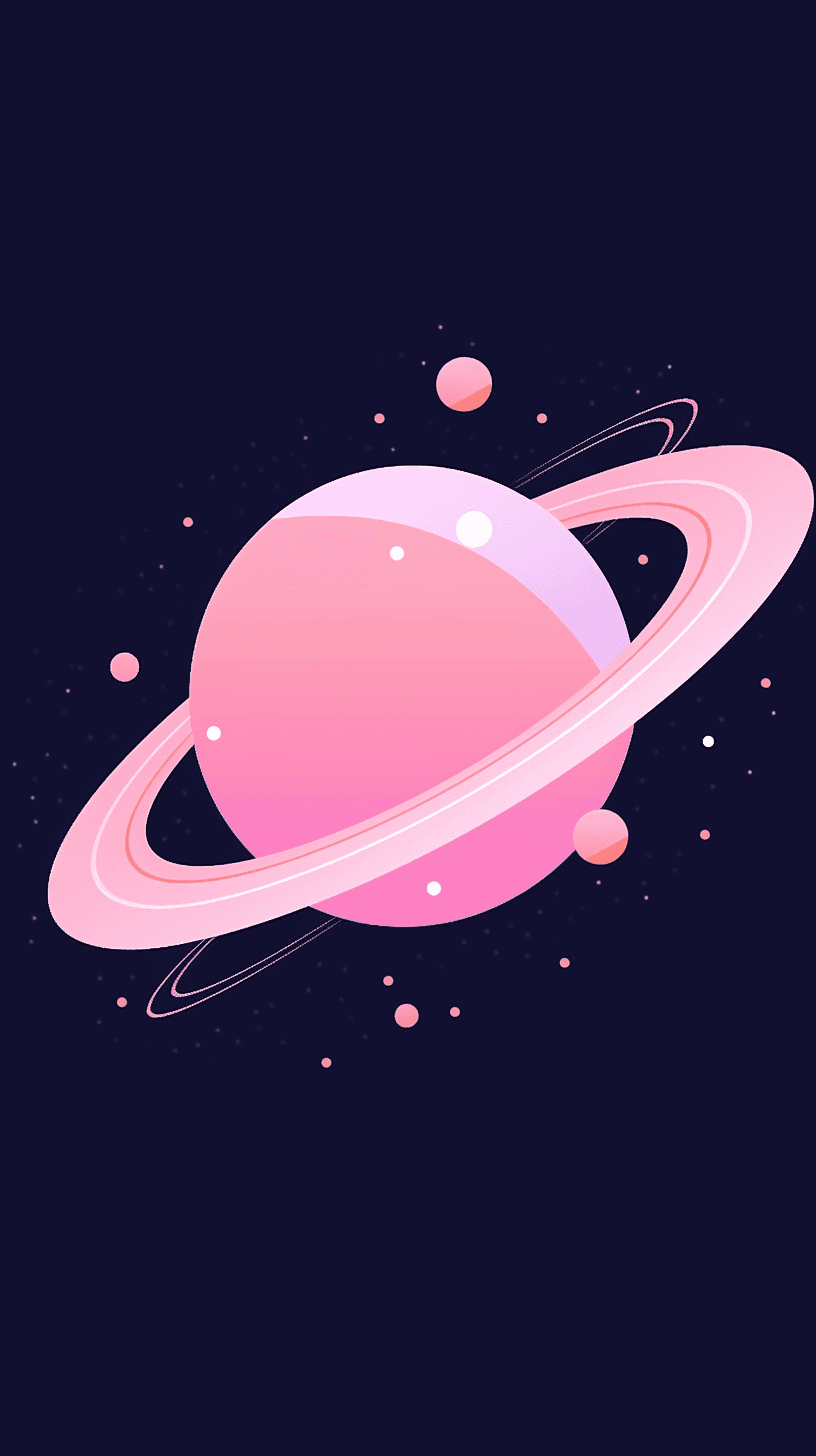 Planet Spring original repeating artwork