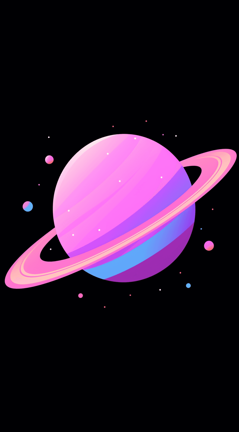Planet Parade original repeating artwork