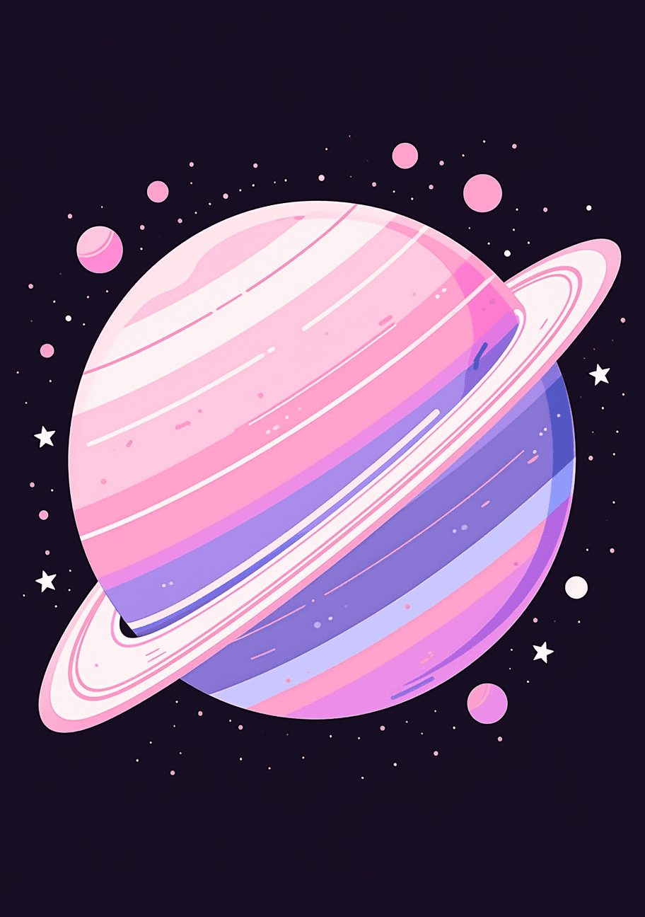 Planet 024 original repeating artwork