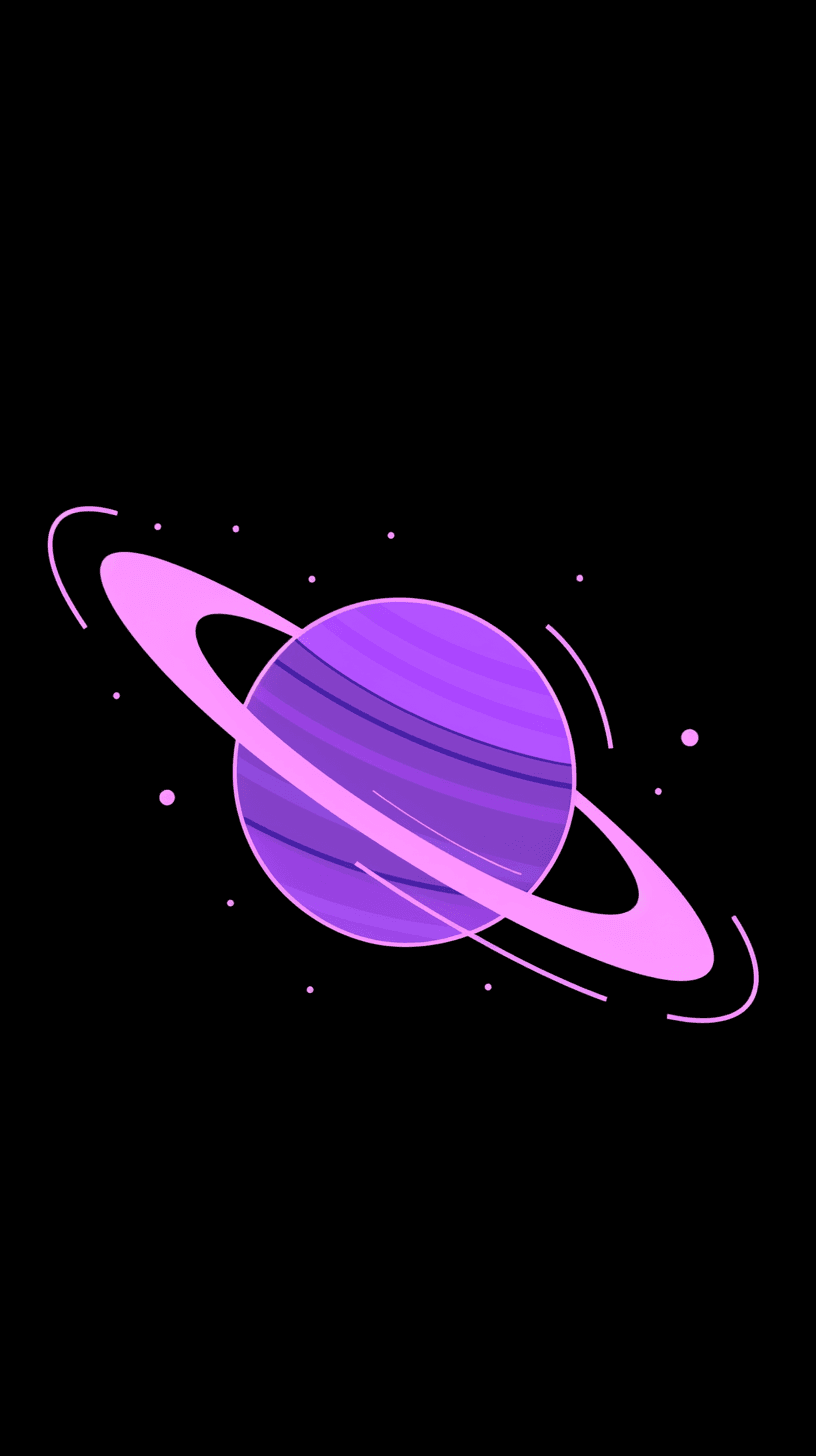 Planet Autumn original repeating artwork
