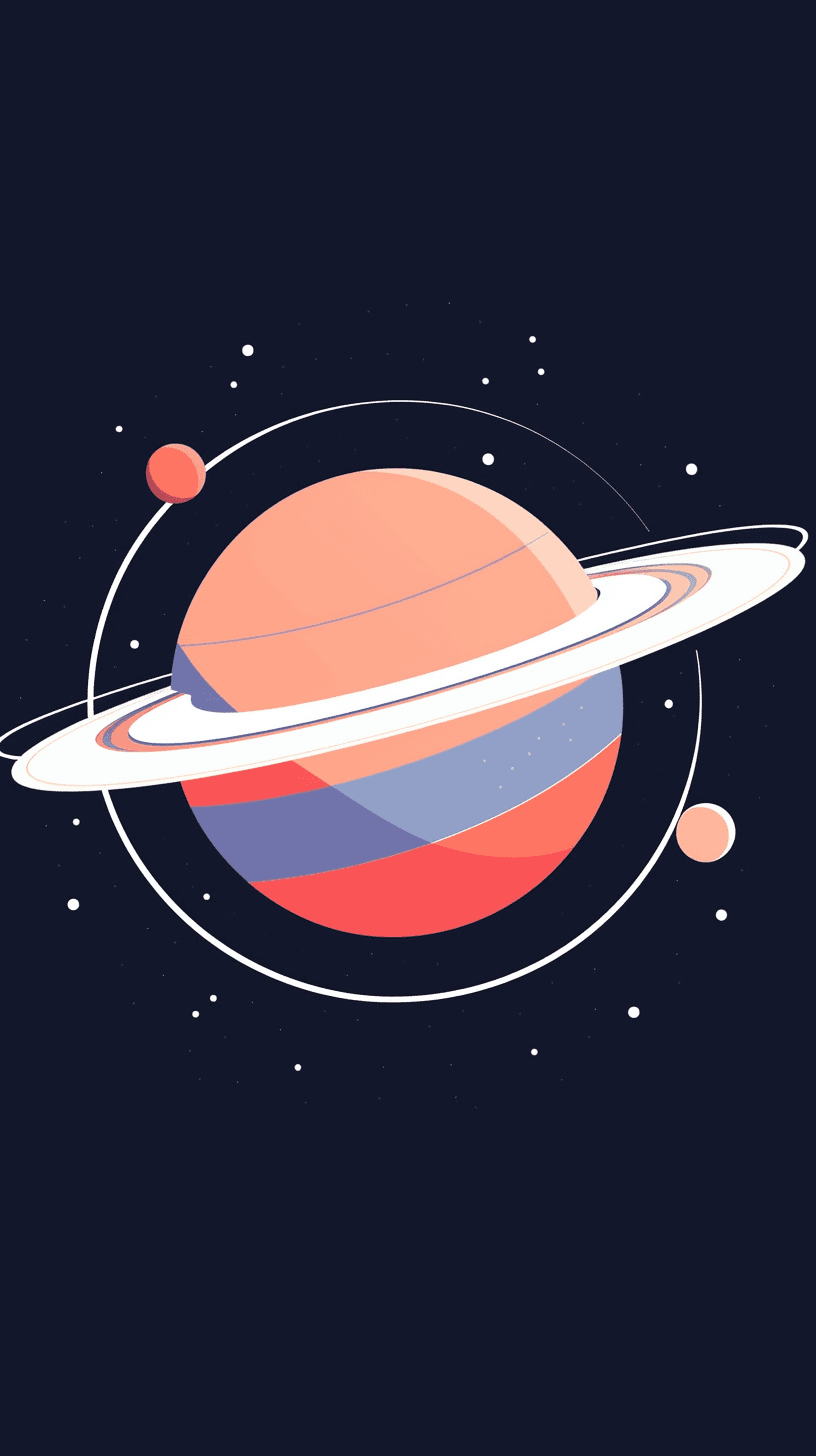 Planet Go original repeating artwork