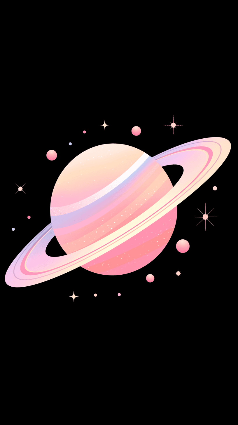 Planet Night original repeating artwork