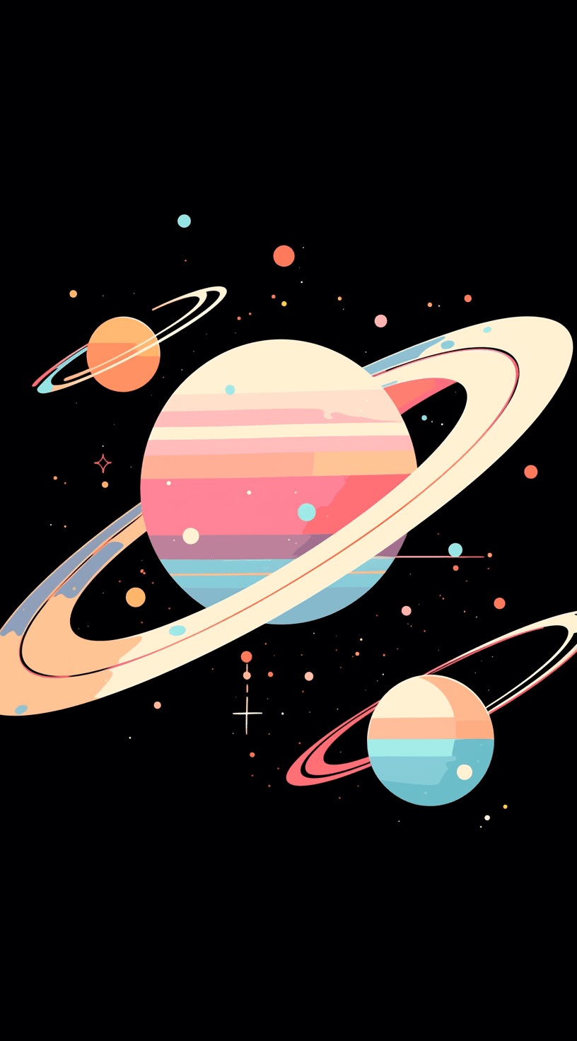 Planet 152 original repeating artwork
