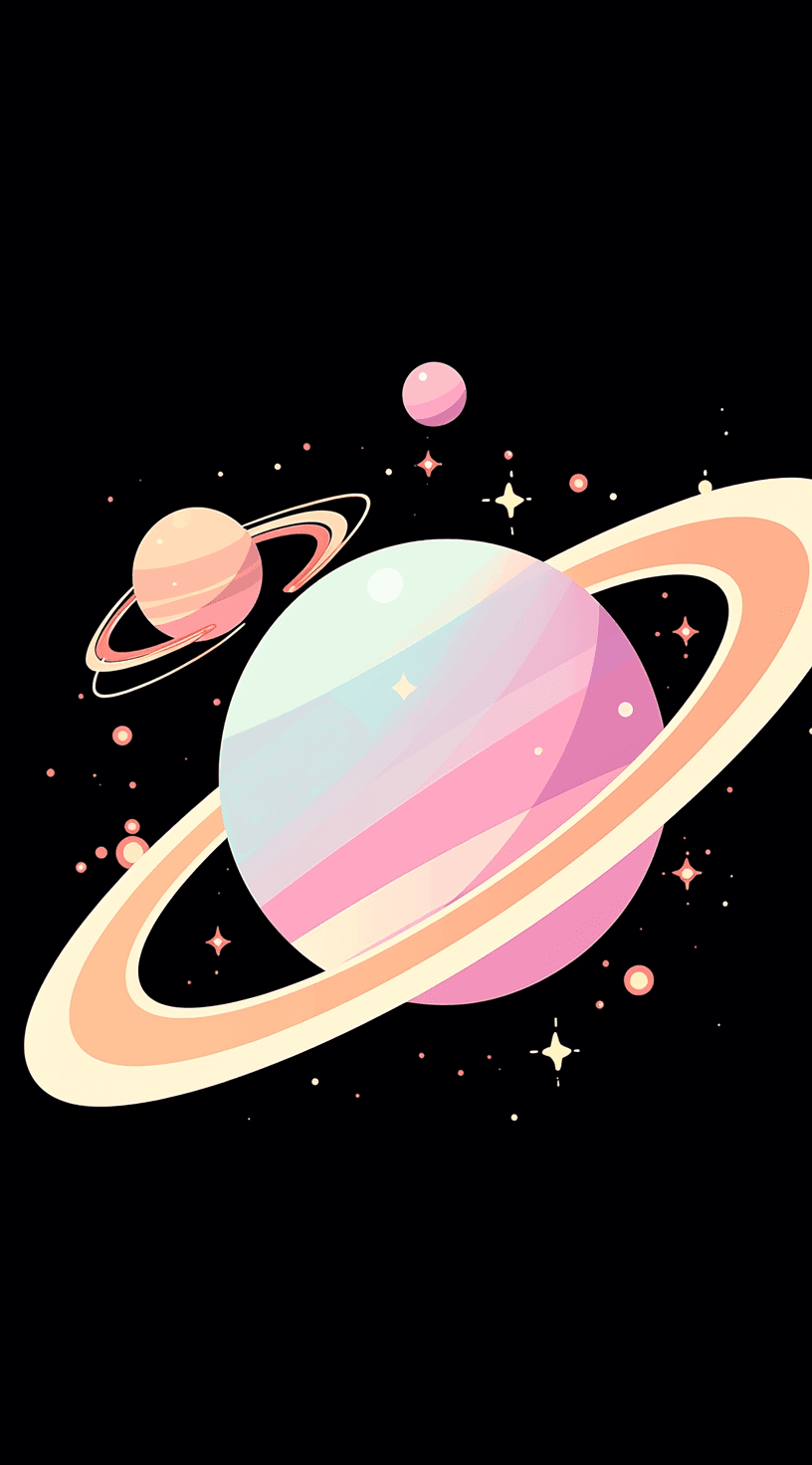 Planet 073 original repeating artwork