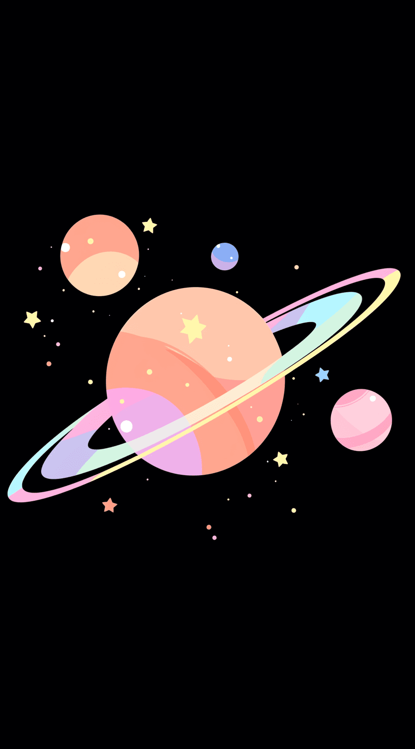 Planet 107 original repeating artwork