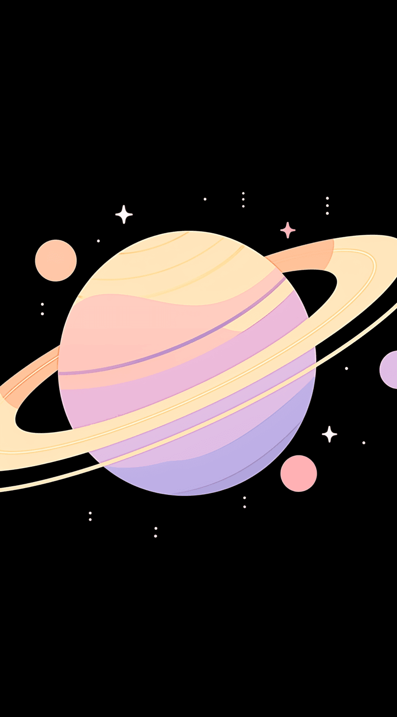 Planet original repeating artwork